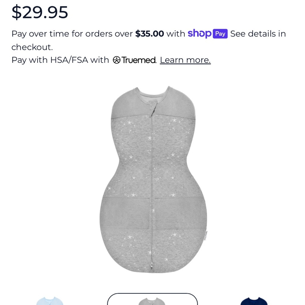 Snoo Sleepea 5 second baby swaddle